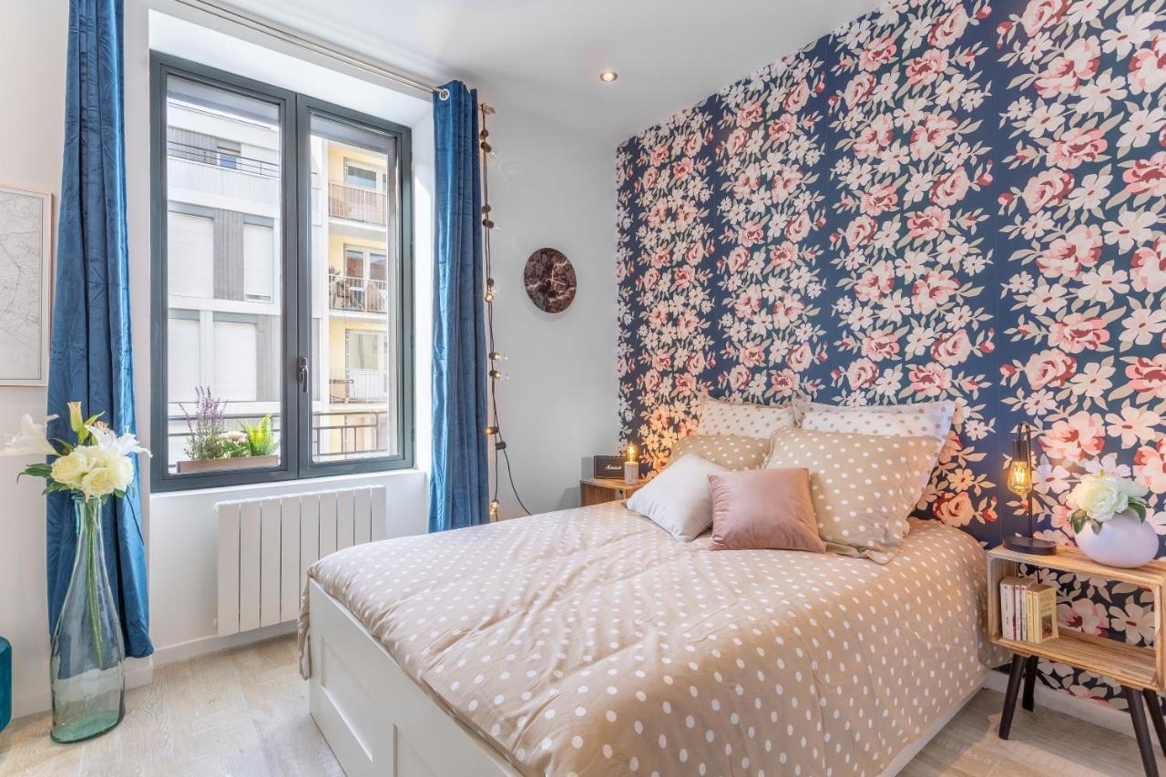 Les Cocons Emeraude Et Fleuri Lyon Bagian luar foto